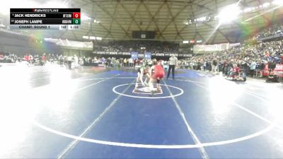 Boys 4A 190 lbs Champ. Round 1 - Joseph Lampe, Woodinville vs Jack Hendricks, Mt. Si