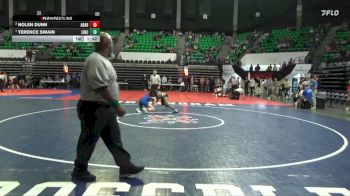 5A 150 lbs Quarterfinal - Terence Swain, Lincoln vs Nolen Dunn, Arab