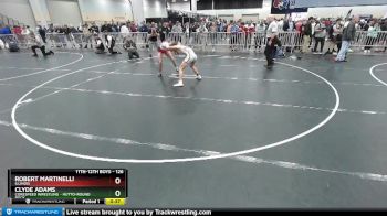 126 lbs Cons. Round 3 - Robert Martinelli, Illinois vs Clyde Adams, Corespeed Wrestling - Hutto-Round Rock