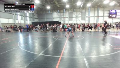 U20 Women - 50 lbs Cons. Round 3 - Nia Avelino, ID vs Megan Morales, CA