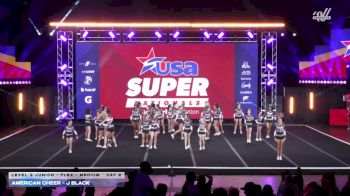 American Cheer - J BLACK [2026 L3 Junior - Flex - Medium Day 2] 2026 USA All Star Super Nationals