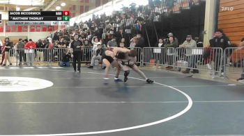 144 lbs 7th Place - Jacob McCormick, North Andover vs Matthew Thorley, Boston College
