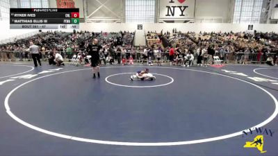 47 lbs Champ. Round 1 - Ryker Ives, Club Not Listed vs Matthias Ellis Iii, Purple Eagles Wrestling Academy