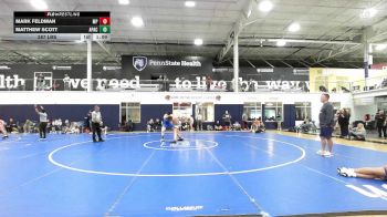 287 lbs 5th Place - Mark Feldman, Malvern Prep - HSC vs Matthew Scott, Apache - HSC