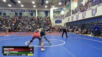 144 lbs Champ. Round 2 - Brody Studenka, EVERGREEN vs Micah Rehm, BLUFFTON