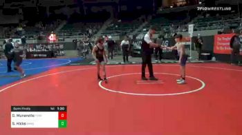 77 lbs Semifinal - Domenic Munaretto, Toss Em Up vs Slater Hicks, Sunkist Kids Monster Garage