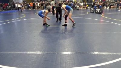 124 lbs Round Of 32 - Lauren Porterfield, Connellsville vs Hayden Greely, Trinity