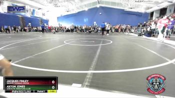 52 lbs Quarterfinal - Jacques Finley, Wichita Training Center vs Axton Jones, Lion Elite Wrestling Club