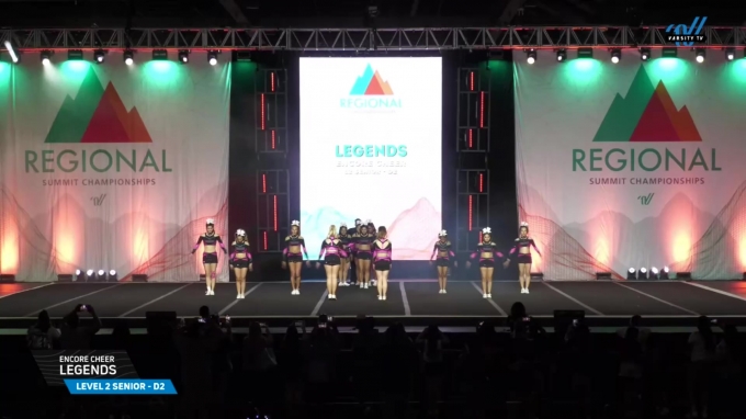 Encore Cheer - Legends [2025 L2 Senior - D2 Day 1] 2025 The West ...