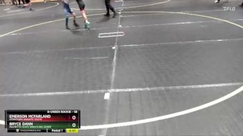 58 lbs Quarterfinal - Emerson Mcfarland, Stratford Knights Youth vs Bryce Dann, Palmetto State Wrestling Acade