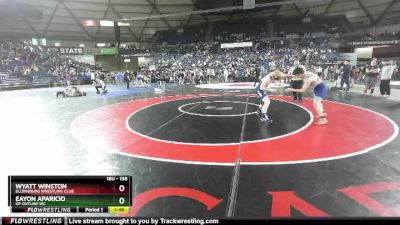138 lbs Champ. Round 1 - Eayon Aparicio, UP Outlaw WC vs Wyatt Winston, Ellensburg Wrestling Club