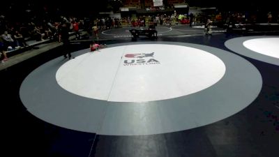 57 lbs Cons. Semis - Caroline Angel, Reign Wrestling Club vs Savannah Antonio, So Cal Hammers Wrestling