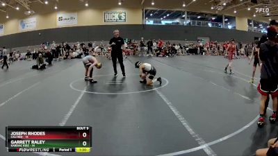 68 lbs Round 3 (6 Team) - Joseph Rhodes, Cali Red vs Garrett Raley, Kardiac Kidz