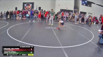 55 lbs Quarterfinal - Michael Willford, Gaston Grizzlies vs Westyn Small, Eastside Youth Wrestling