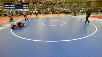 120 lbs Cons. Round 2 - Joy Stephens, Aledo vs Skyler Berry, El Paso Hanks