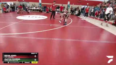 68-74 lbs Round 2 - Paxton Duhring, Eaton Wrestling Club vs Bryar Jones, PVBC WARRIORS