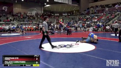 5A 190 lbs Semifinal - Jonathan Eye, Lakeside vs Malachi Carruthers, Sylvan Hills