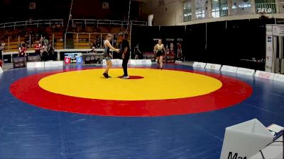 59kg Round 3 - Amy Leithead, Saskatoon Wrestling Club vs Olivia Mathezer, Brock WC