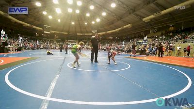 64 lbs Consi Of 4 - Cole Ryon, Broken Arrow Wrestling Club vs Bostyn Bayer, Broken Arrow Wrestling Club