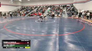 114 lbs Cons. Round 3 - Isabella Dasilva, Lewisville Flower Mound (Girls) vs Rachel Corley, Cedar Park (Girls)