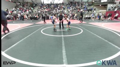 60 lbs Rr Rnd 5 - Armie Amatucci, Team Tulsa Wrestling Club vs Trysten Harris, Commandos Wrestling Academy