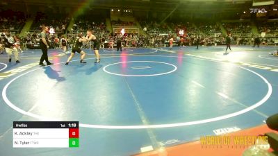 Semifinal - Kaden Ackley, The Best Wrestler vs Noah Tyler, Team Tulsa Wrestling Club