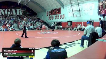 190 lbs Quarters & Wb (16 Team) - Max Nussbaum, Adams Central vs Kale Coleman, Northfield