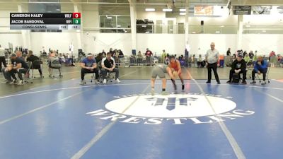 108 lbs Consolation - Cameron Haley, Wolfgang Wr Ac vs Jacob Sandoval, Refinery WC