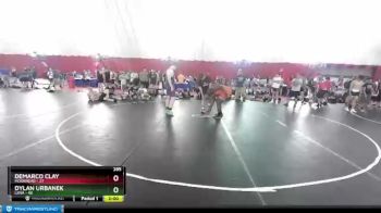 285 lbs Round 3 (4 Team) - Dylan Urbanek, Lena vs Demarco Clay, Moorhead