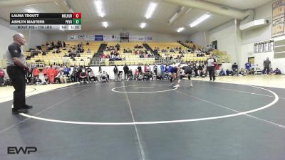 120 lbs Final - Launa Troutt, Mcloud HS Girls vs Ashlyn Masters, Pryor HS Girls