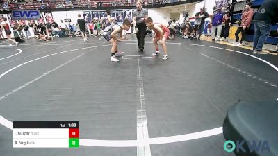 88 lbs Quarterfinal - Lucas Huizar, Duncan Demon Wrestling vs Abel Vigil, Team Nomad