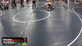 174 lbs Champ. Round 1 - Diego Manzo, Hoover Wrestling vs Rocco Biasotti, Amateur Wrestling Academy