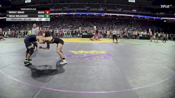 D4-165 lbs Cons. Round 2 - Beau Belanger, Traverse City St Francis vs Brody Mead, Decatur