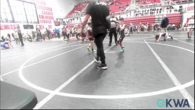58 lbs Consi Of 8 #1 - Boston Fry, Morrison Takedown Club vs Emmett Jerry, Rough Riders