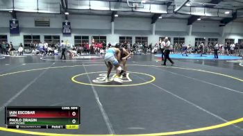 157 lbs Cons. Semi - Iain Escobar, Tiffin vs Paulo Dragin, Unattached