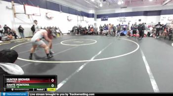 175 lbs Semis & 1st Wrestleback (8 Team) - Dante Montoya, Chiawana vs Hunter Brower, Kennewick