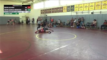 133 lbs Cons. Round 3 - Kevin Garcia Mendoza, Modesto Junior College vs Kevin Alfaro, Fresno City College