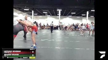 113 lbs Round 3 (4 Team) - Braiden Weaver, TSB vs Anthony Severino, Town WC