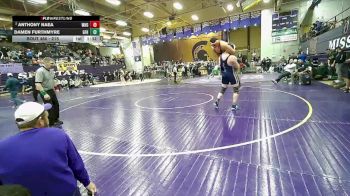 215 lbs Quarterfinal - Damen Furthmyre, Great Falls High/MSDB, MT vs Anthony Naea, Williston