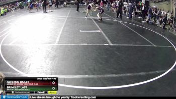 95 lbs Quarterfinal - Brinkley Last, Battle Creek Brave Elite vs Ashlynn Dailey, League Of Heroes Wrestling Club