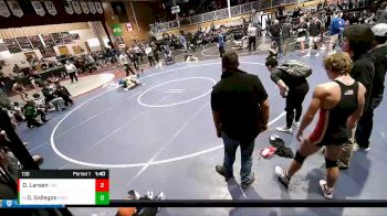 138 lbs Champ. Round 3 - Donovan Gallegos, Richland vs Dax Larsen, Coeur D`Alene High School