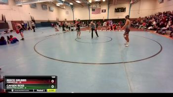 120 lbs Round 3 (10 Team) - Reece Grubbs, Torrington vs Caysen Ross, Burns/Pine Bluffs