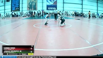 96 lbs Rd# 5- 3:45pm Friday Final Pool - Corbin Weiss, Crass Trained vs Joshua Golightly Jr, VA Team Predator