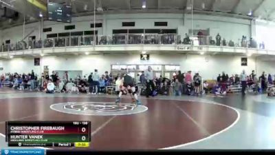 138 lbs Cons. Round 4 - Christopher Firebaugh, Hybrid Wrestling Club vs Hunter Vanek, Highland Wrestling Club