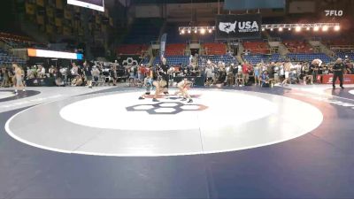 100 lbs Cons. Sub-rd Of 32 - Gabriel Ryzyi, MI vs Trent Carter, VA