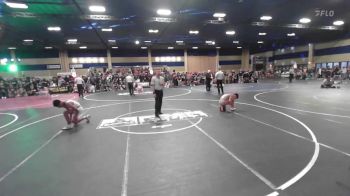 120 lbs Consi Of 64 #1 - Jacob Balladarez, Coachella Valley WC vs Urijah Reymond, Team Jackrabbits