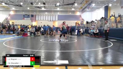 190 lbs Cons. Round 1 - Jayden Wagner, Mississippi School Of Mathematics And Science vs Nikolas Chevalier, St. Patrick`s High School