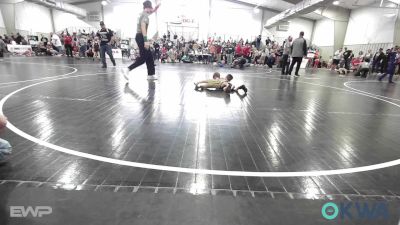 35 lbs Final - Baxter Sellers, Salina Wrestling Club vs Chet Clay, Skiatook Youth Wrestling