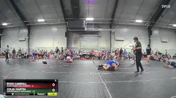132 lbs Round 4 (6 Team) - Ryan Carroll, Slate Wrestling Academy vs Colin Martin, WonderBread Worldwide