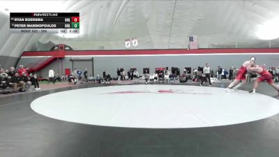 285 lbs Semifinal - Peter Marinopoulos, Unattached Illinois vs Ryan Boersma, Unattached Illinois